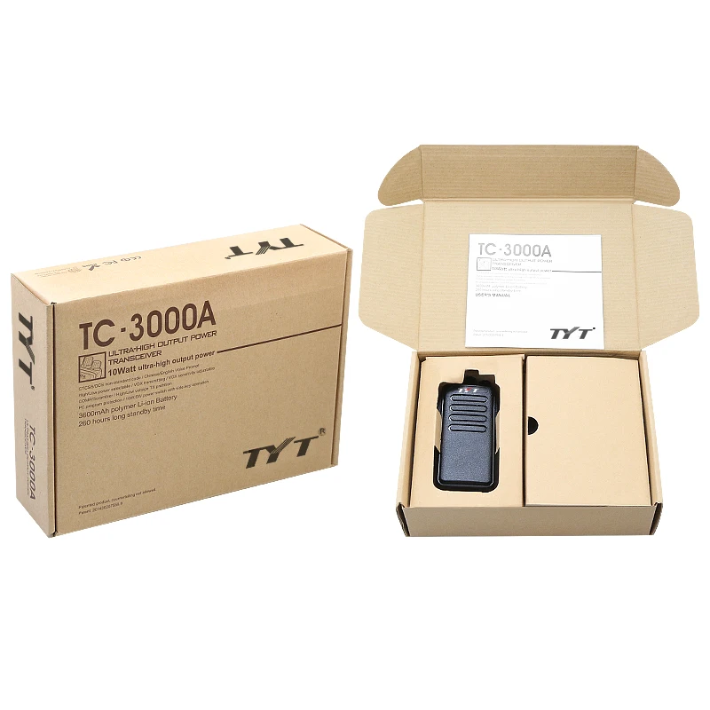 Бесплатная доставка TYT TC 3000A VHF 10W Max Профессиональный двухсторонний передатчик на
