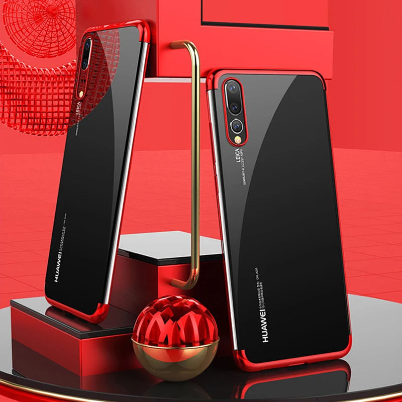 Прозрачный мягкий силиконовый чехол SIXEVE для Huawei P20 P10 Plus P8 P9 Lite 2017 Honor 8 9 View 10 V10 V9 Play