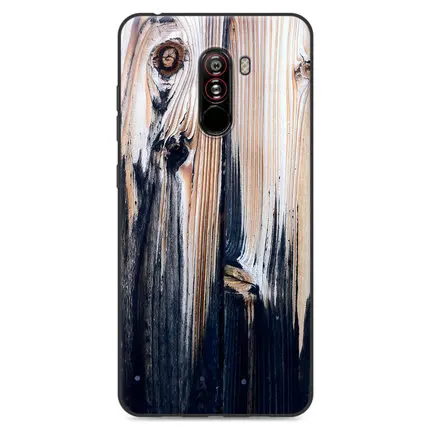 Чехол для Xiaomi Pocophone F1, чехол для Xiaomi Poco F1, чехол с текстурой древесины, чехол для телефона, чехол для Xiaomi Pocophone F1, глобальная Версия F 1, чехол - Цвет: A5