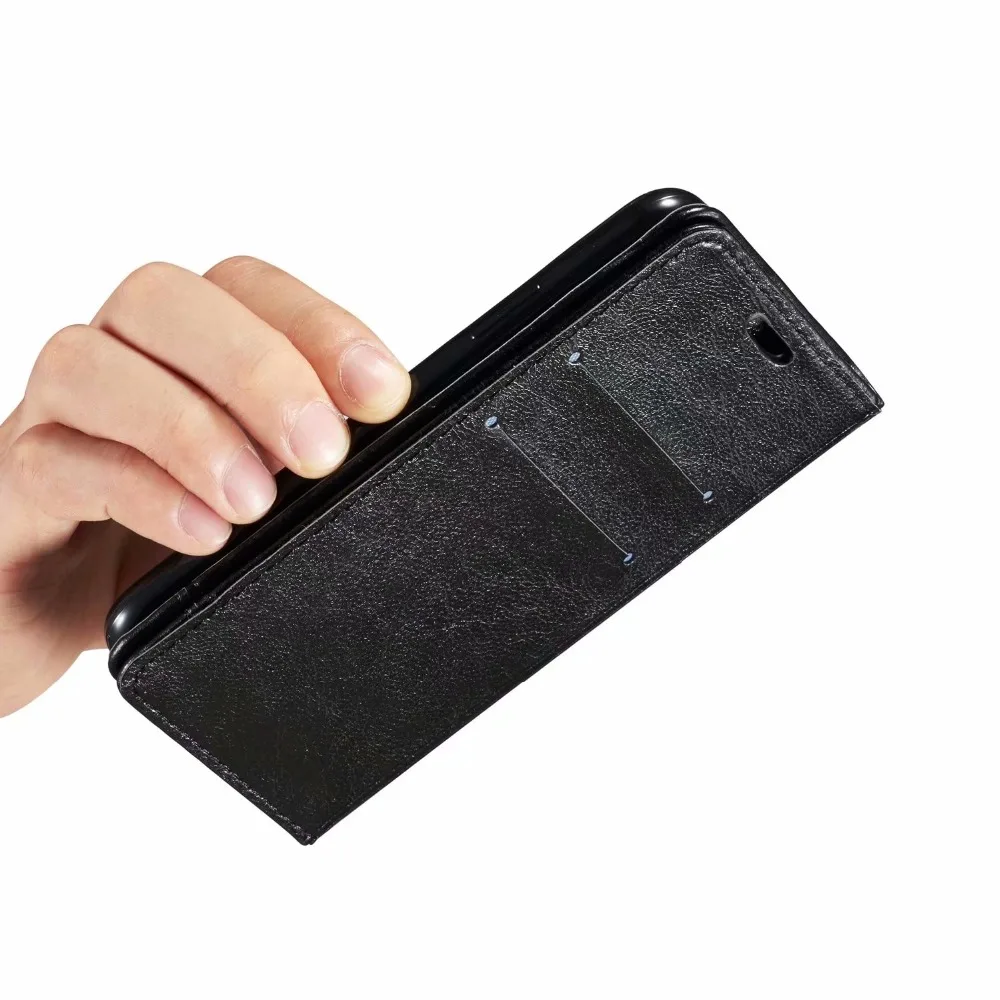 Роскошный Магнитный флип-чехол для iPhone 12 6 6s 7 8 Plus кожаный чехол-бумажник с
