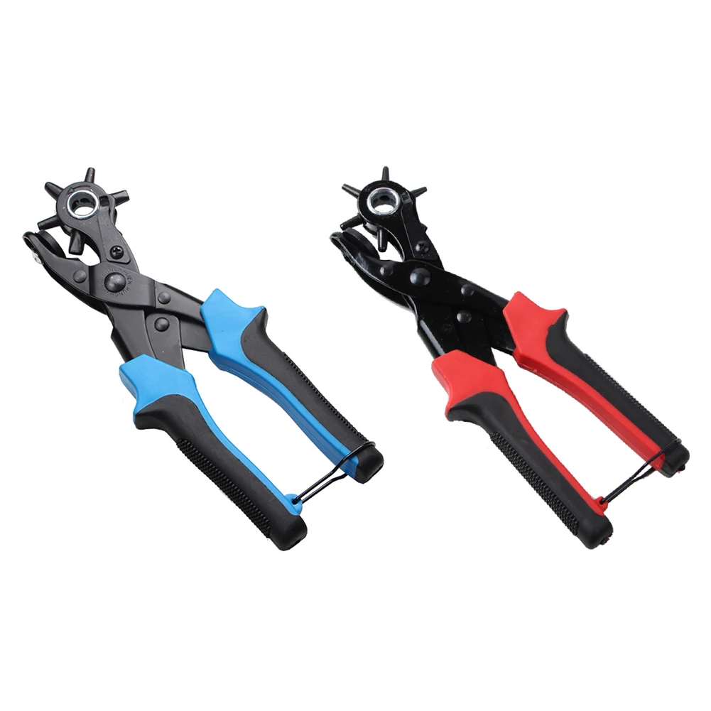 Дырокол Многофункциональный дырокол для ремня вращающийся ремесло кожаный