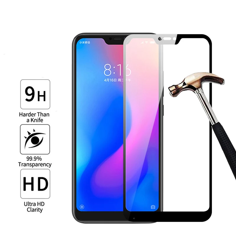 Защитное стекло для Xiaomi Mi A2 Lite 2 шт. закаленное защиты экрана Xiomi 8 Mia2 A2lite Mia2lite A