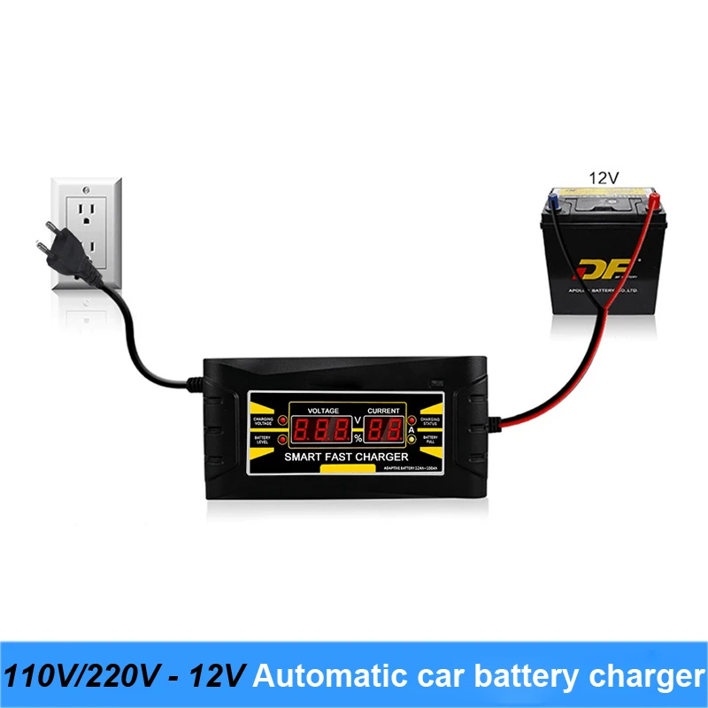 Полностью автоматическое зарядное устройство для автомобильных аккумуляторов