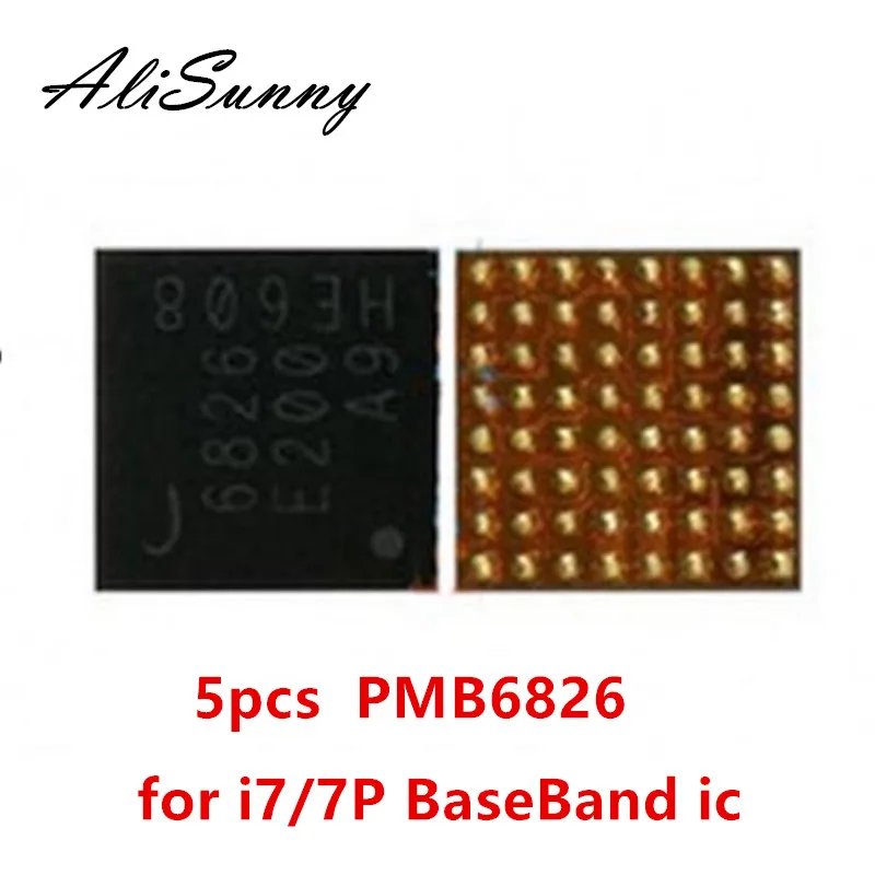 AliSunny 5 шт. PMB6826 6826 для iPhone 7 7Plus BaseBand PMIC Power ic Chip Intel BBPMU_RF запасные части|Шлейфы