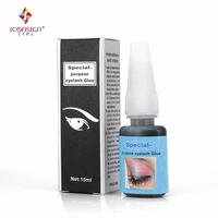 for practice 10 15 seconds dry black glue plant formula eyelash glue adhesive low odor low stimulate eyelash makeup tool