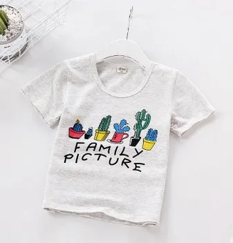 Низкая цена летняя детская футболка с дырками модные хлопковые топы принтом