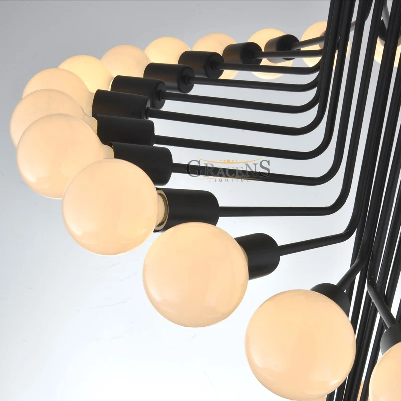 Современная люстра-ЛОФТ в стиле индастриал освещение для бара лестницы столовой