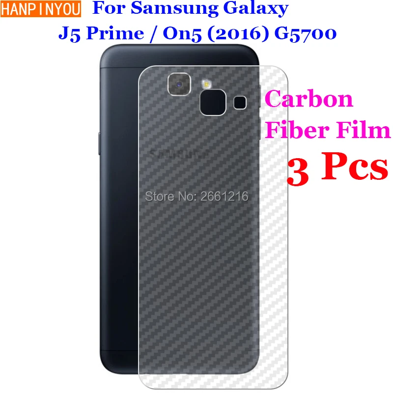 3D Защитная пленка для Samsung Galaxy J5 Prime / On5 (2016) 3 шт./лот/набор противоскользящая