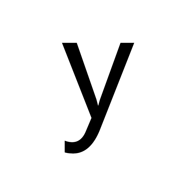 y Новинка, A-Z, буквы, цифровая камера, сделай сам, тибетский серебряный кулон, черное кожаное ожерелье, ручная работа, модные украшения для мужчин и женщин, подарок - Окраска металла: y