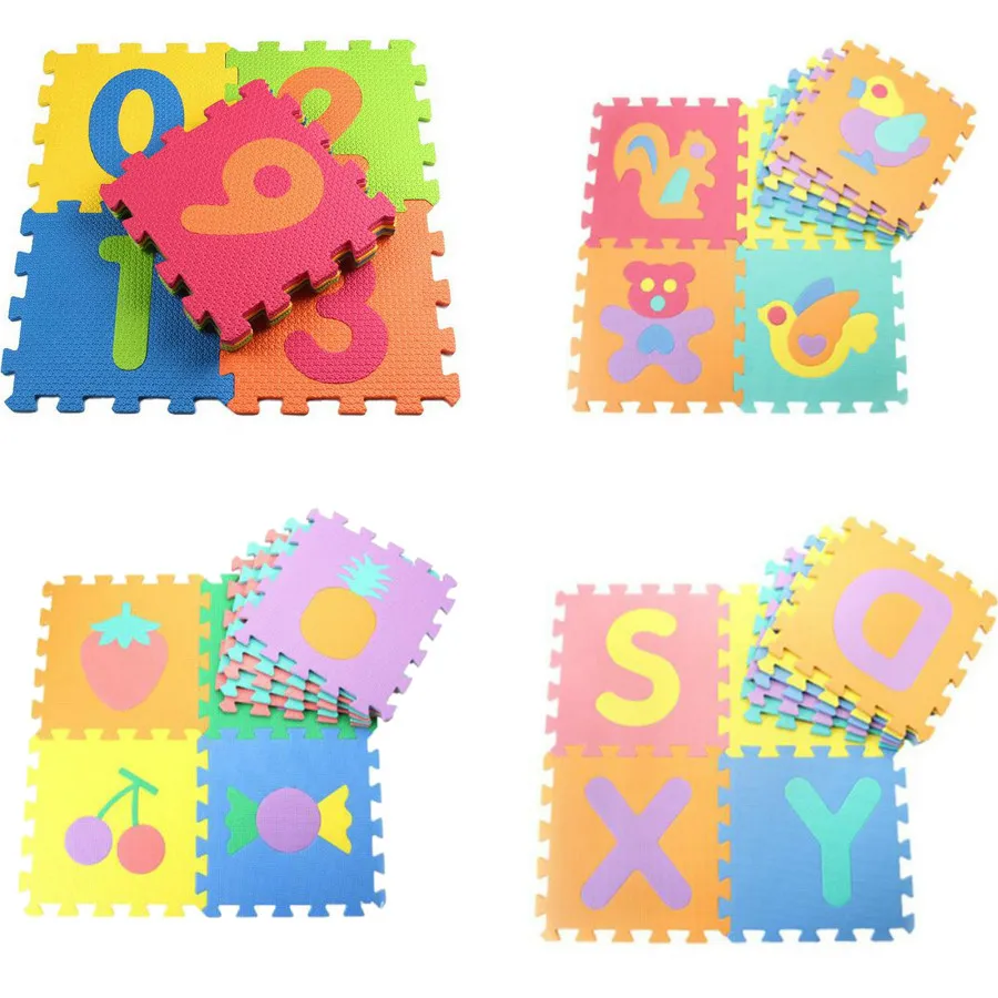 Игровой коврик пазл из вспененного этилвинилацетата 10 шт./лот|Коврики