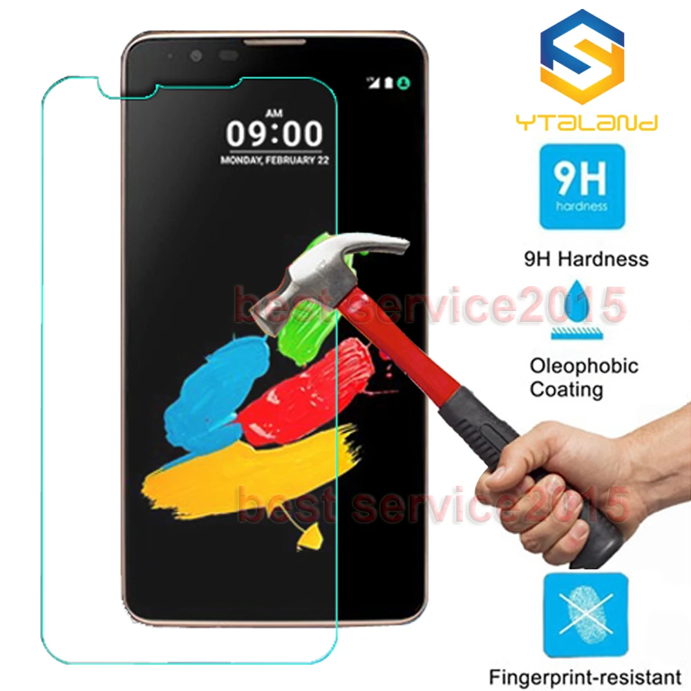 2.5D 0 3 мм 9H + закаленное стекло премиум класса для защиты экрана LG Stylo 2 / Stylus Plus 5 7