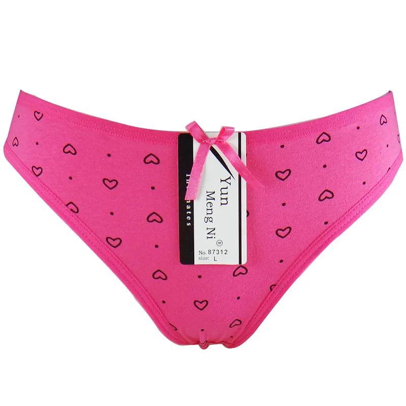 Новинка 2017 модное хлопковое нижнее белье с принтом любовь сексуальные и