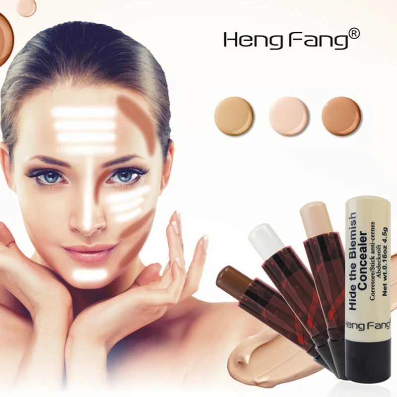 Hengfang 8 шт./компл. консилер для лица крем contour Pro макияжа жидкий макияж Foudantion Cream