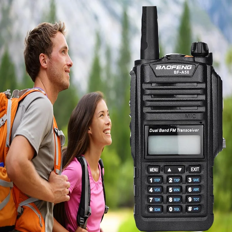 Baofeng UV A58 портативная рация УКВ 136 174 мГц 400 520 10 км кв трансивер для охоты|Рации| |