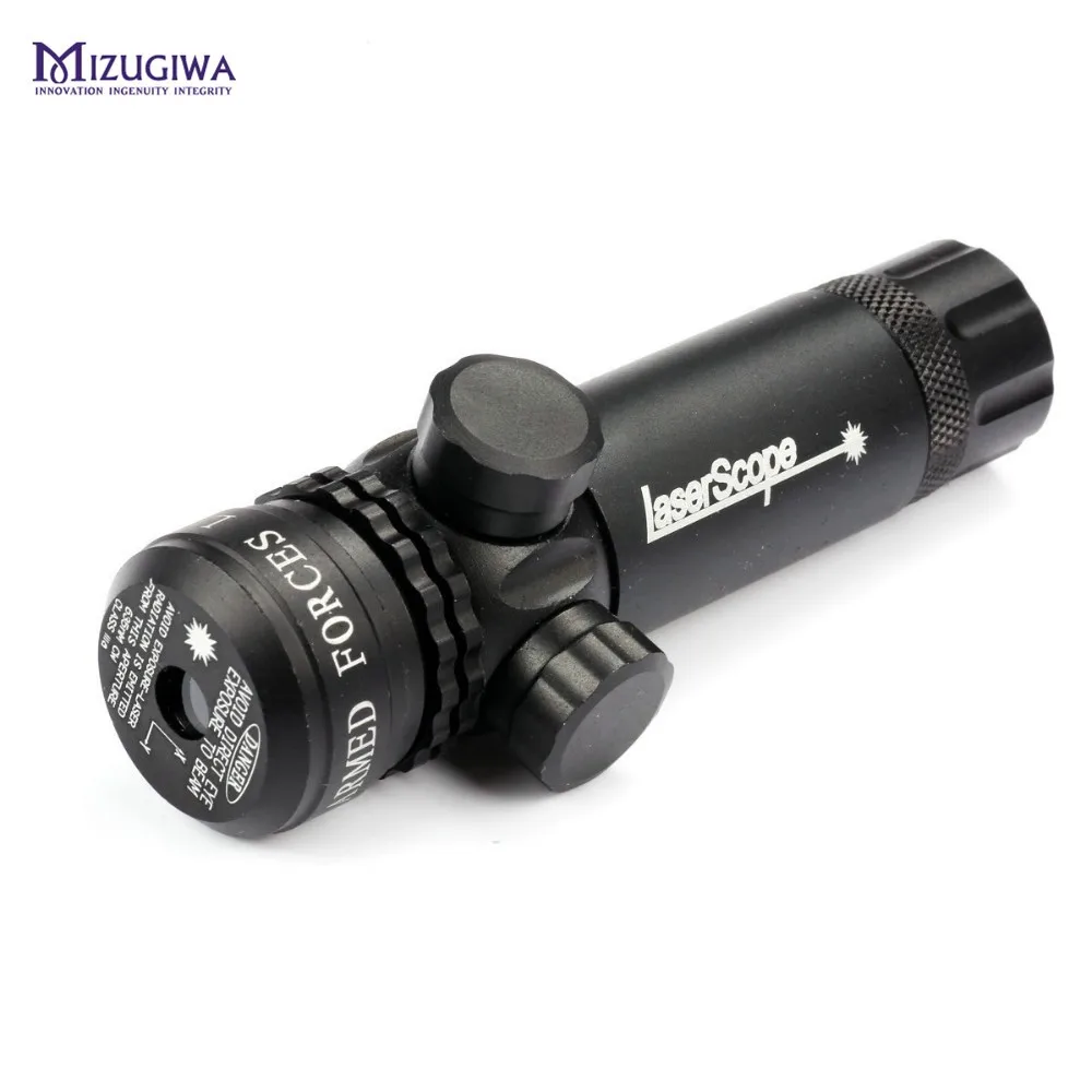 Тактический охотничий Красный лазерный прицел 20 мм рельсовый Маунт Пистолет