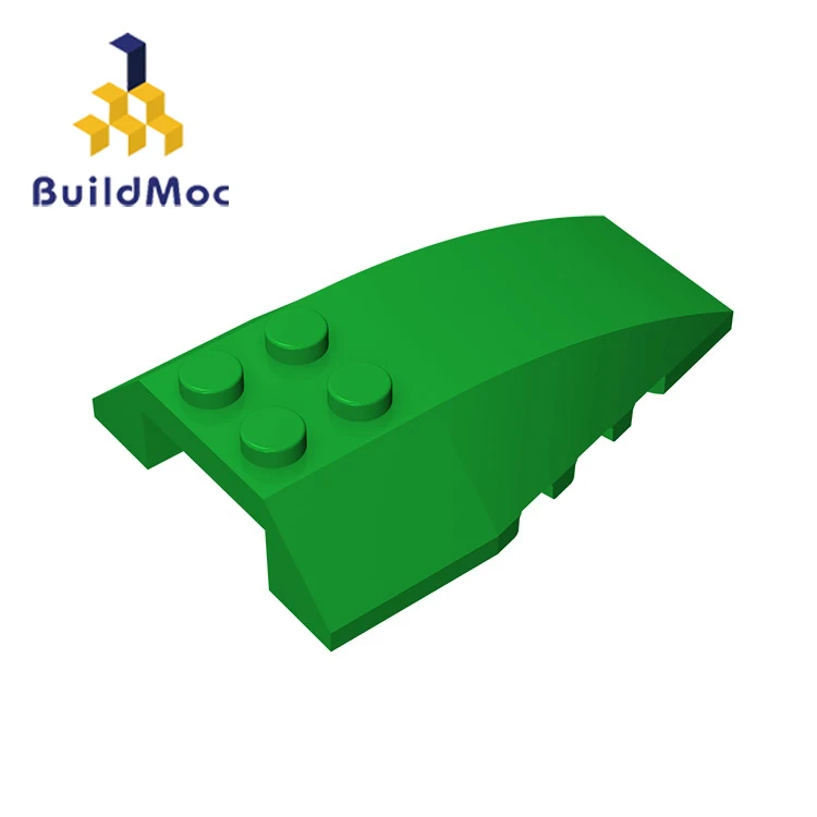 BuildMOC 43712 4x6 для строительных блоков детали сделай сам образовательные креативные
