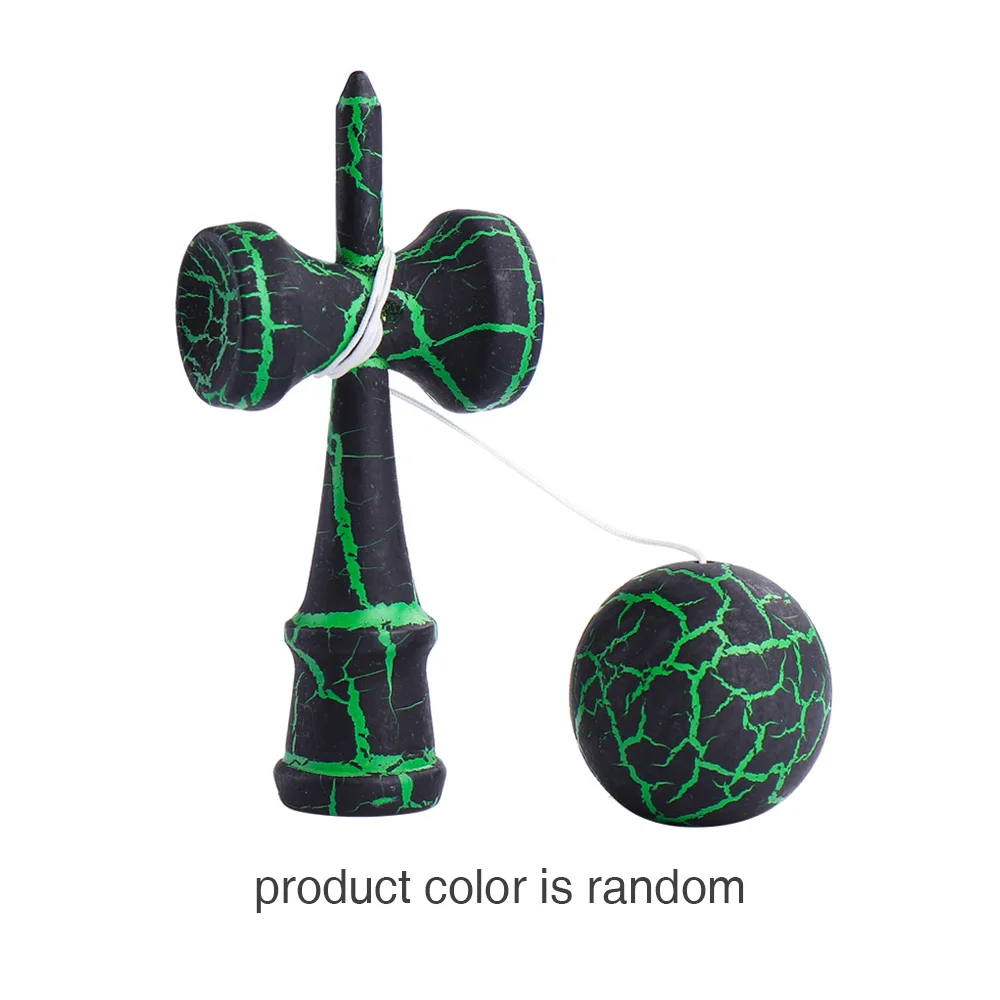 Random Enjoybay Kendama меч мяч деревянная игрушка умелое жонглирование мяч игра Профессиональный шар Kendama Крытый спортивная игрушка для игр на открытом воздухе для детей - Цвет: Random