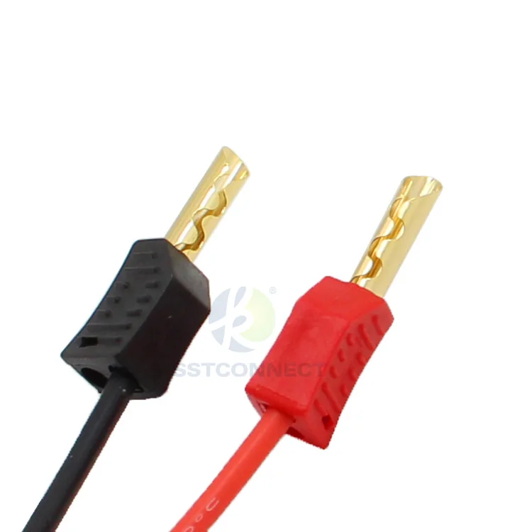 Штабелируемые штекеры 4 мм вилка типа банан испытательные выводы разъем