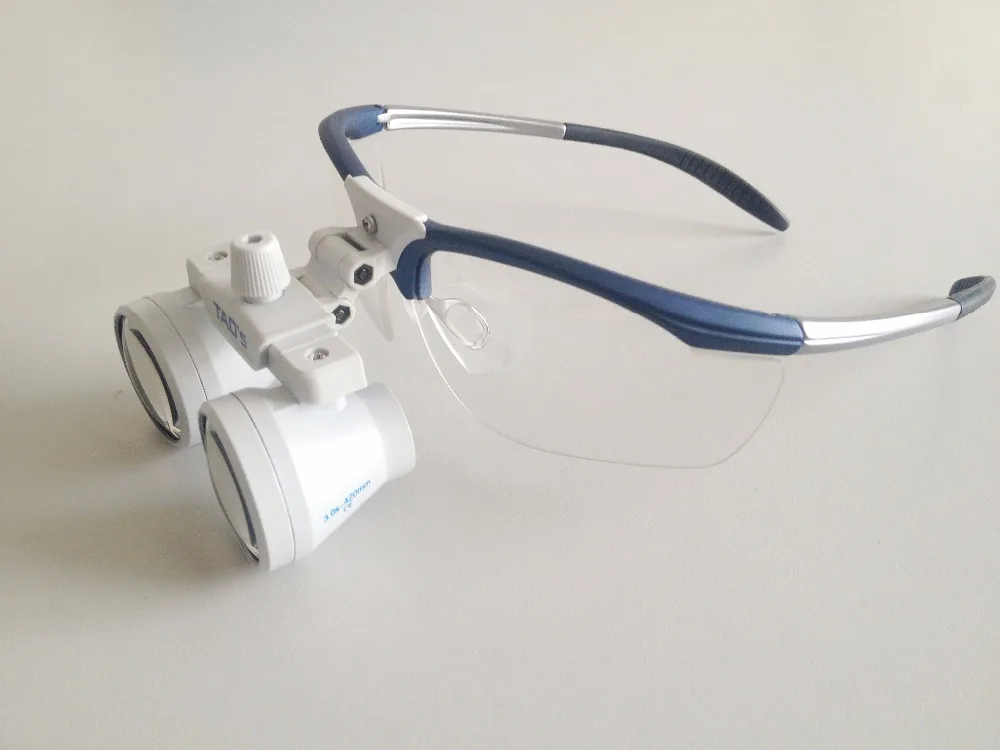 TAO'S 2.5X хирургические Бинокулярные увеличительные очки с титановой оправой и