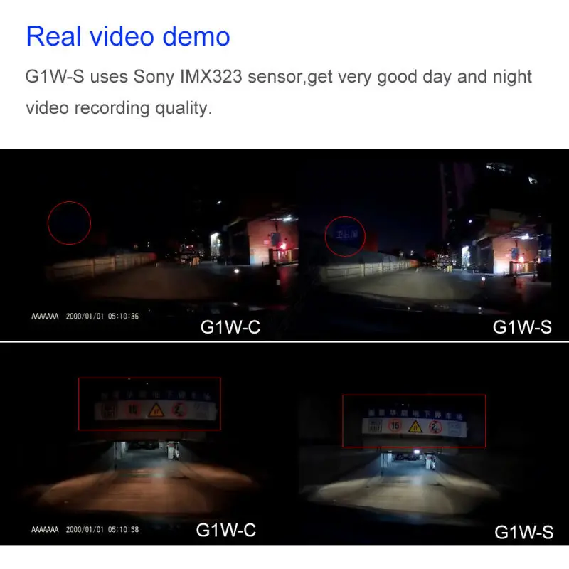 Viofo G1W S HD 1080P супер конденсатор Novatek96650 IMX323 Автомобильный видеорегистратор|dash cam