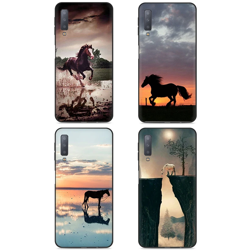 Чехол для телефона Samsung A3 A5 A6 Plus A7 A8 A9 A10s 20s 30s 40s 50s 60 70 J6 | Мобильные телефоны и