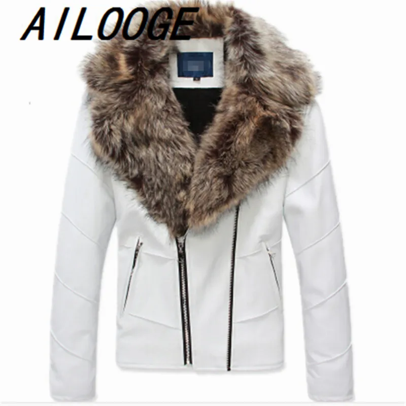 Кожаная мужская куртка байкерская мотоциклетная модная облегающая кожаная от