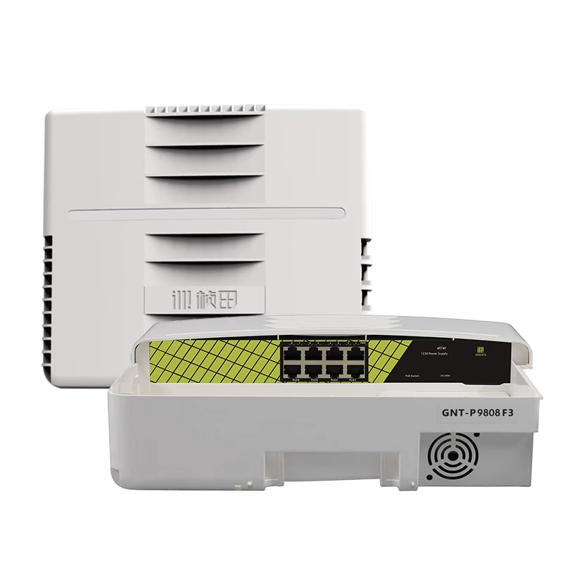 10/100Mpbs 8 портов промышленный Ethernet смарт сетевой коммутатор POE для камеры