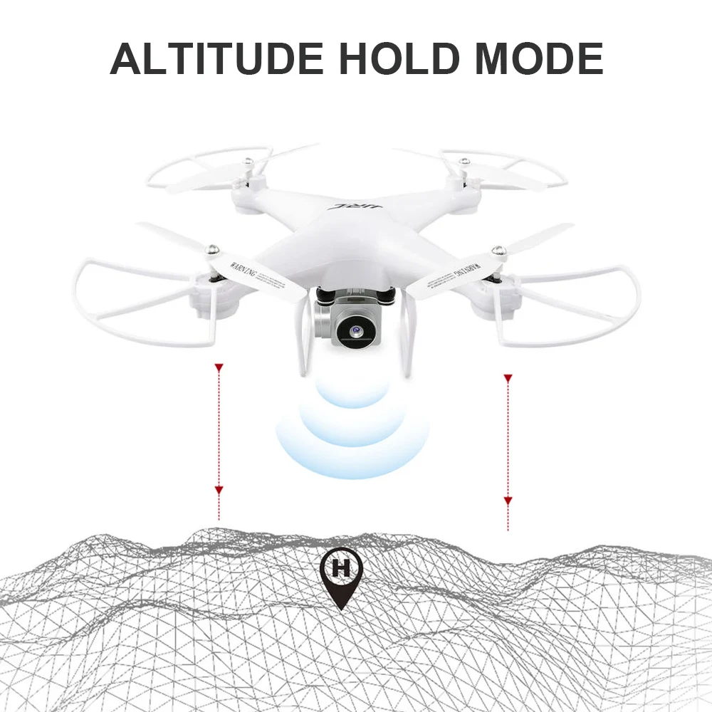 JJRC H68 Bellwether Квадрокоптер с камерой Дрон Wifi FPV режим удержания высоты Безголовый