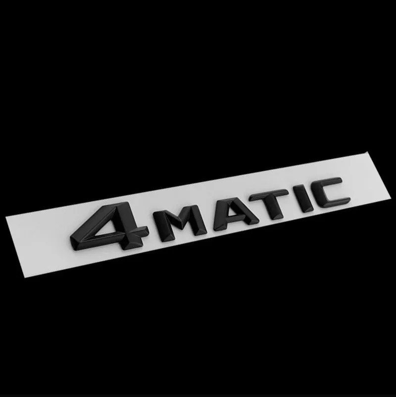 ABS 4matic значок наклейка с эмблемой на заднее стекло автомобиля для Mercedes Benz W117 Cla45 W205