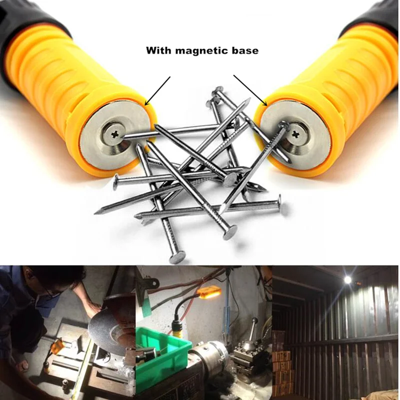 Высокая Яркость с магнитом светодиодный светильник для ремонта автомобилей