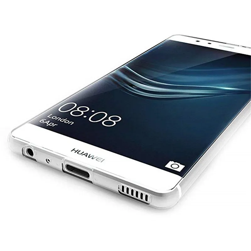 Мягкий прозрачный силиконовый чехол из ТПУ для Huawei Ascend P9 EVA-L09 EVA-L19 задняя крышка 5 2