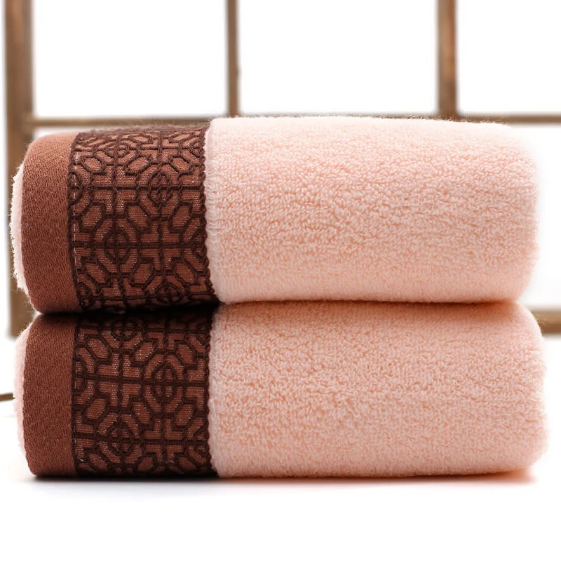 

2018 Newest High Quality Towels 100% Cotton Soft Absorbent Bath Sheet Hand Bathroom Face Hand Towels Hot