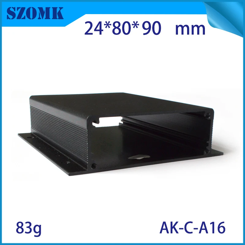 1 шт. анодированный алюминиевый корпус 24*80*90 мм|box box|box enclosureenclosure box |