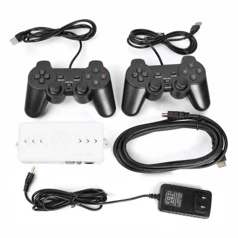 8000 в 1 32G ТВ игровая коробка для Orange Pi с USB Проводные пульты геймпада