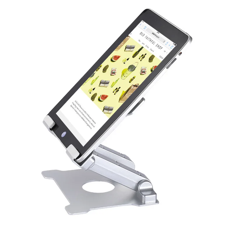 Vmonv 7-13 дюймовая алюминиевая подставка-держатель для планшета для iPad Гибкая Регулируемая Складная подставка для ноутбука для Macbook Air pro 13 ноут... от AliExpress RU&CIS NEW