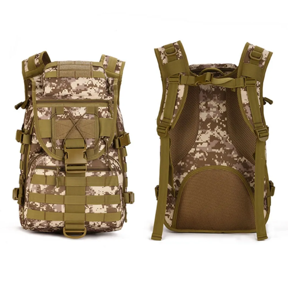 Мужская прочная нейлоновая Военная Сумка Molle Рюкзак Для Путешествий