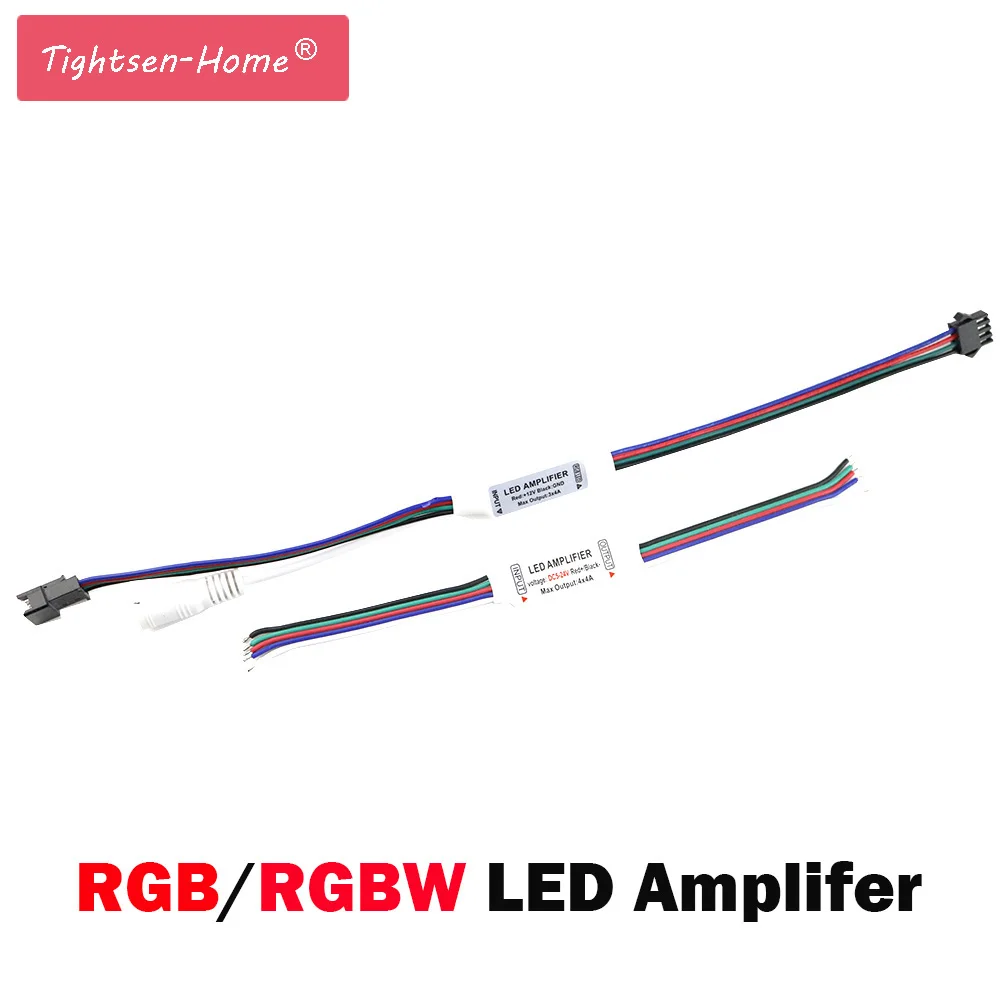 RGB/светодиодный Усилитель RGBW DC 5V 12V 24V 12A 16A контроллер консоли ретранслятора
