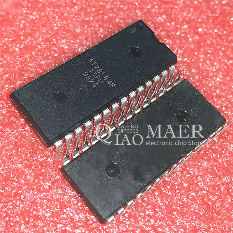 10 шт./лот AT28C64B AT28C64 28C64 15PU 15PC DIP 28|Интегральные схемы| |