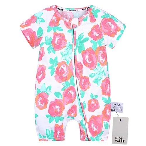 As photos fashion Infant clothing baby romper short sleeve striped one piece suit Jumpsuit newborn baby boy girl clothesBBR105 - Цвет: As photos