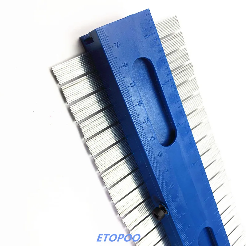 200mm/400mm Steel Profile Copy Gauge Contour Gauge Duplicator Wood Marking Tool Tiling Laminate Tiles General Tools