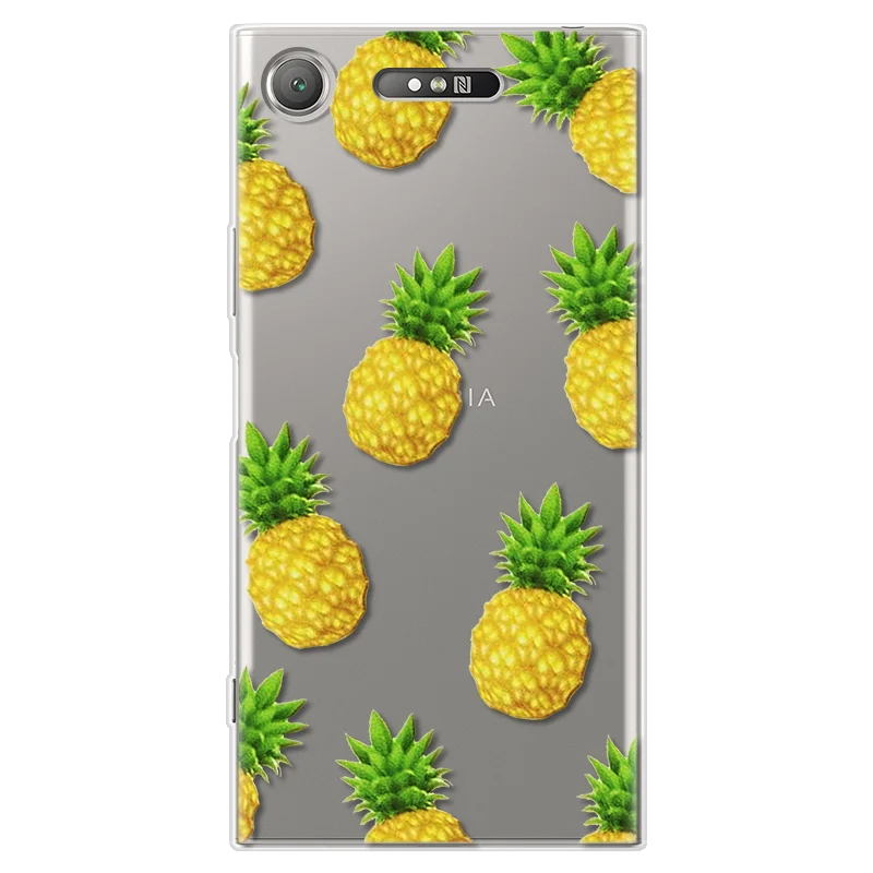 Чехол с цветами для sony Xperia E5 L1 L2 X XA1 XA2 Ultra Plus XZ XZ1 XZ2 Z3 Z5 Compact Funda для sony Xperia XA мягкий чехол из ТПУ - Цвет: duoboluo