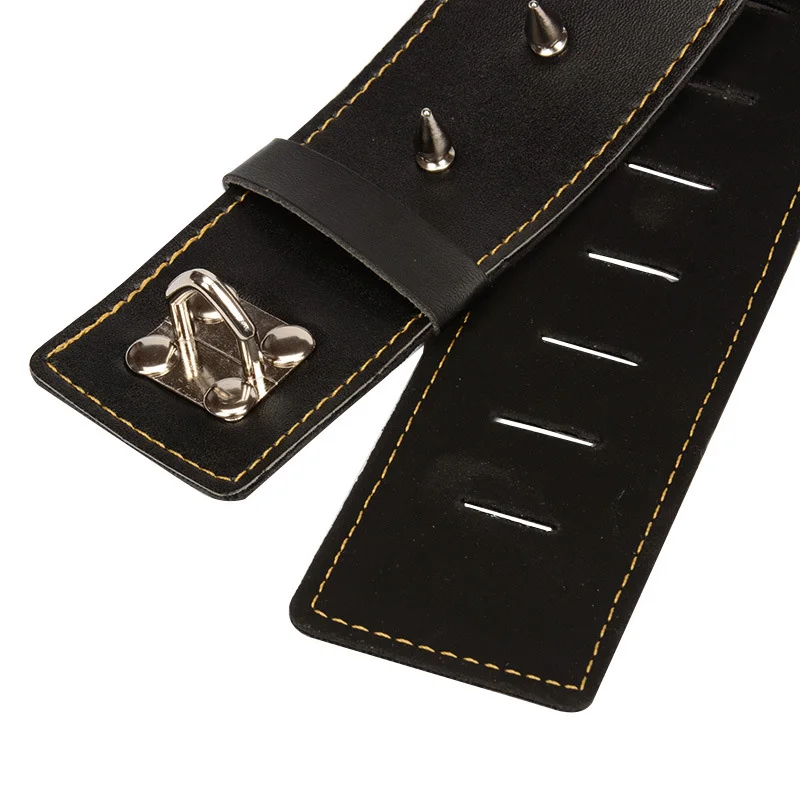 Аксессуары для БДСМ бондаж шейный ремешок интимный продукт пар раньше заклепка