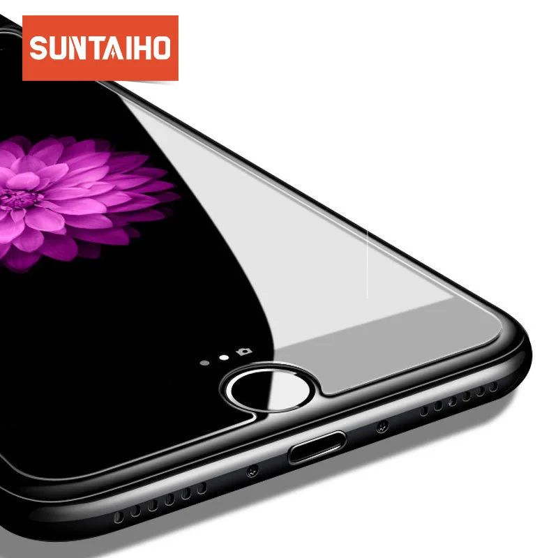 Закаленное стекло Suntaiho 2.5D 9H Ультратонкий Премиум экран для iPhone Xs Max XR 8 7 6 6s Plus 5