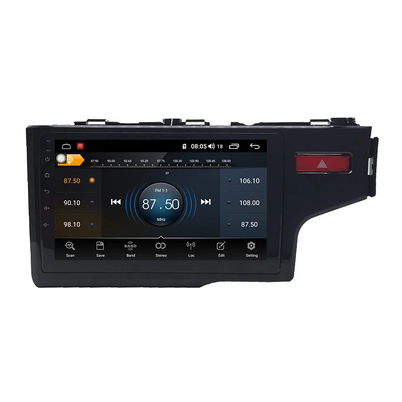 Android 9,0 8-core, 4 ГБ/64G navigatie авто радио android 1 din Carplay для Honda FIT/jazz RHD