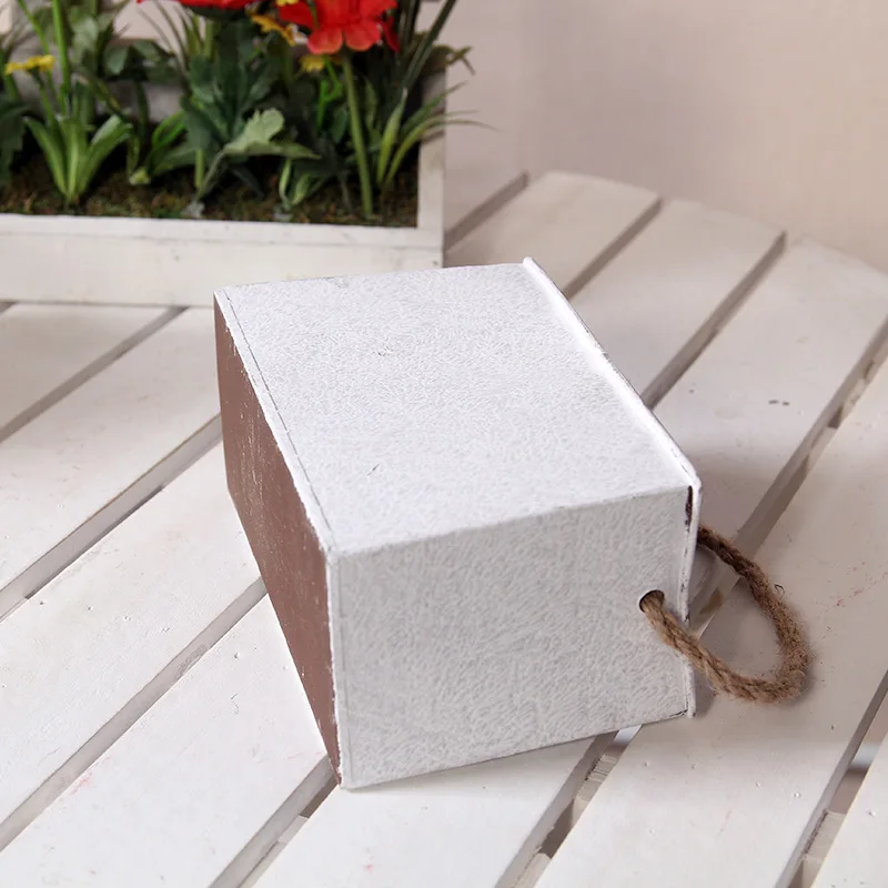 Винтажная металлическая ваза в виде птицы подвесное ведро для искусственных