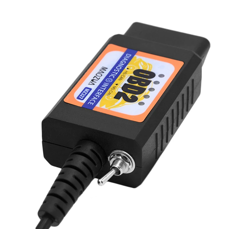 Wi-Fi OBD2 ELM327 USB переключатель OBD сканер считыватель кодов чип MZ327 тестер модифицированный открытый скрытый диагностический инструмент для Ford Forscan