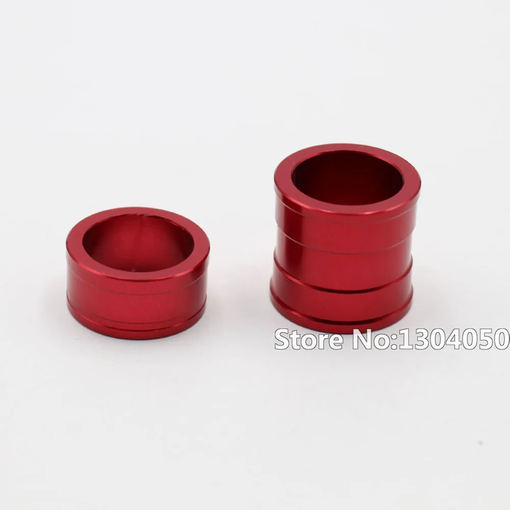 Сплав T6 Передняя разделительная втулка для CR125 250 CRF R X 450 Enduro Supermoto Dirt Bike RED |