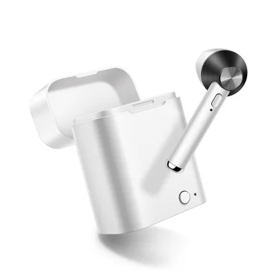 Single ear Black TWS 5,0, bluetooth, вкладыши, наушники, беспроводная гарнитура, беспроводные наушники, водонепроницаемые, с микрофоном, свободные руки, вкладыши для iphone - Цвет: Single ear Black