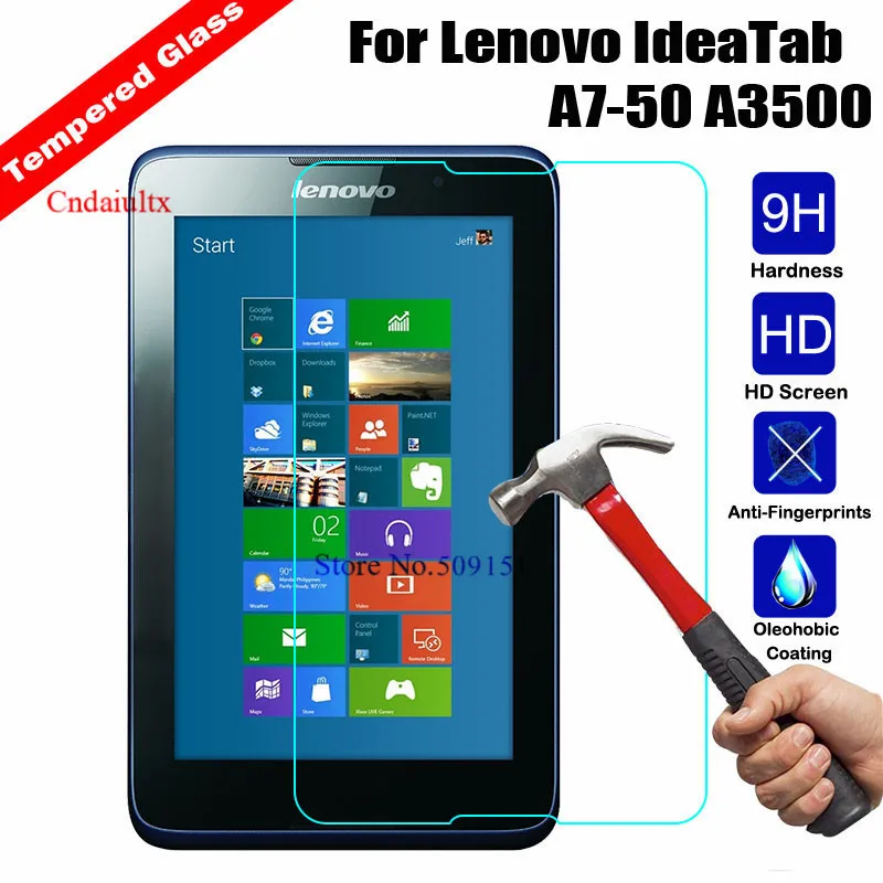 Защитная пленка из закаленного стекла для Lenovo Tab 2 5 дюйма 9h|film screen protector|7 inch