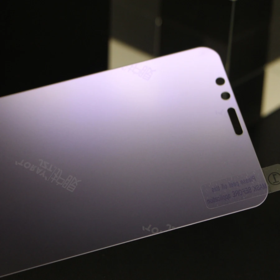 Для huawei Honor вид 10 Anti UV фиолетовый синий анти отпечатки пальцев Матовый Экран